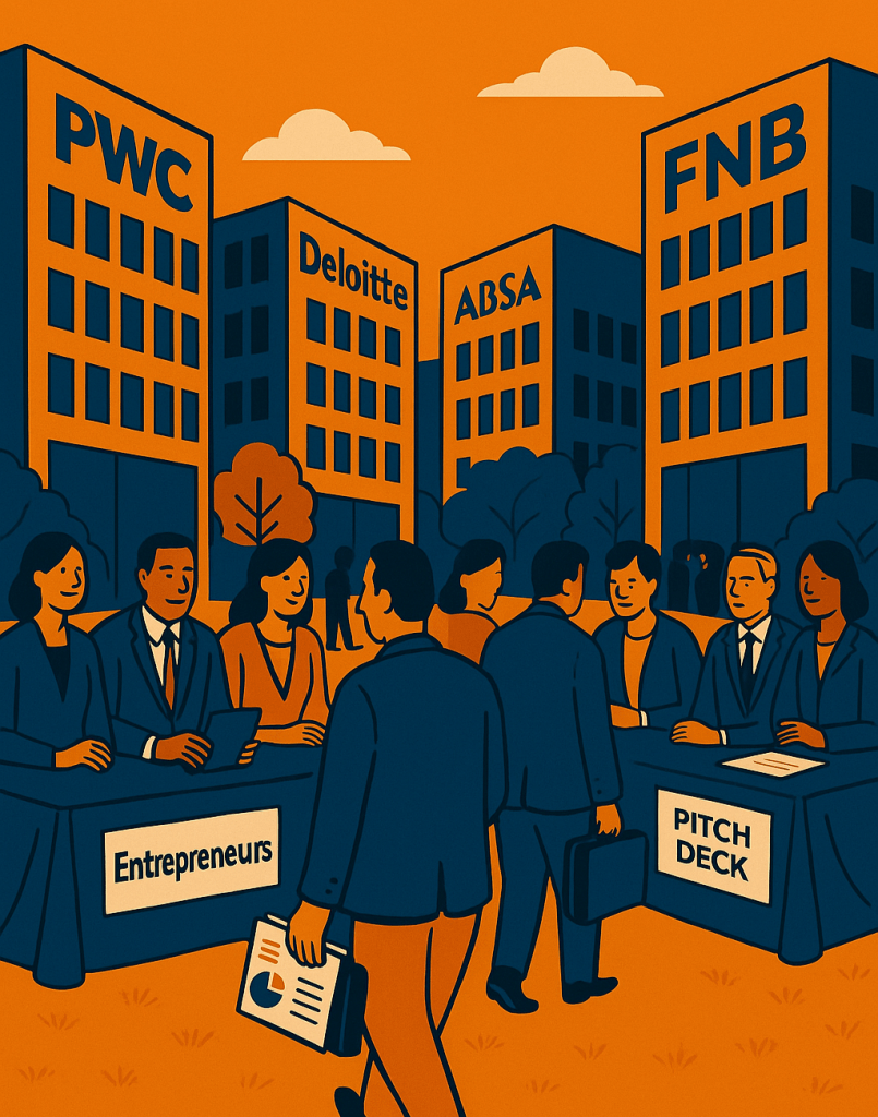 PWC, Deloitte, ABSA, FNB