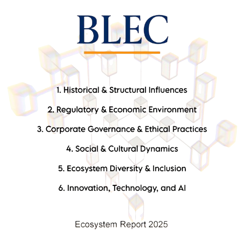 Outline of BLEC Ecosystem Report topics