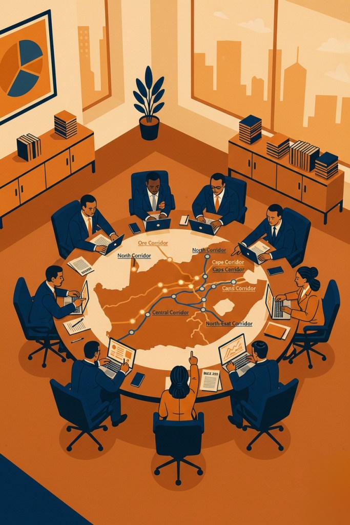 Borad discussion on Transnet corridors